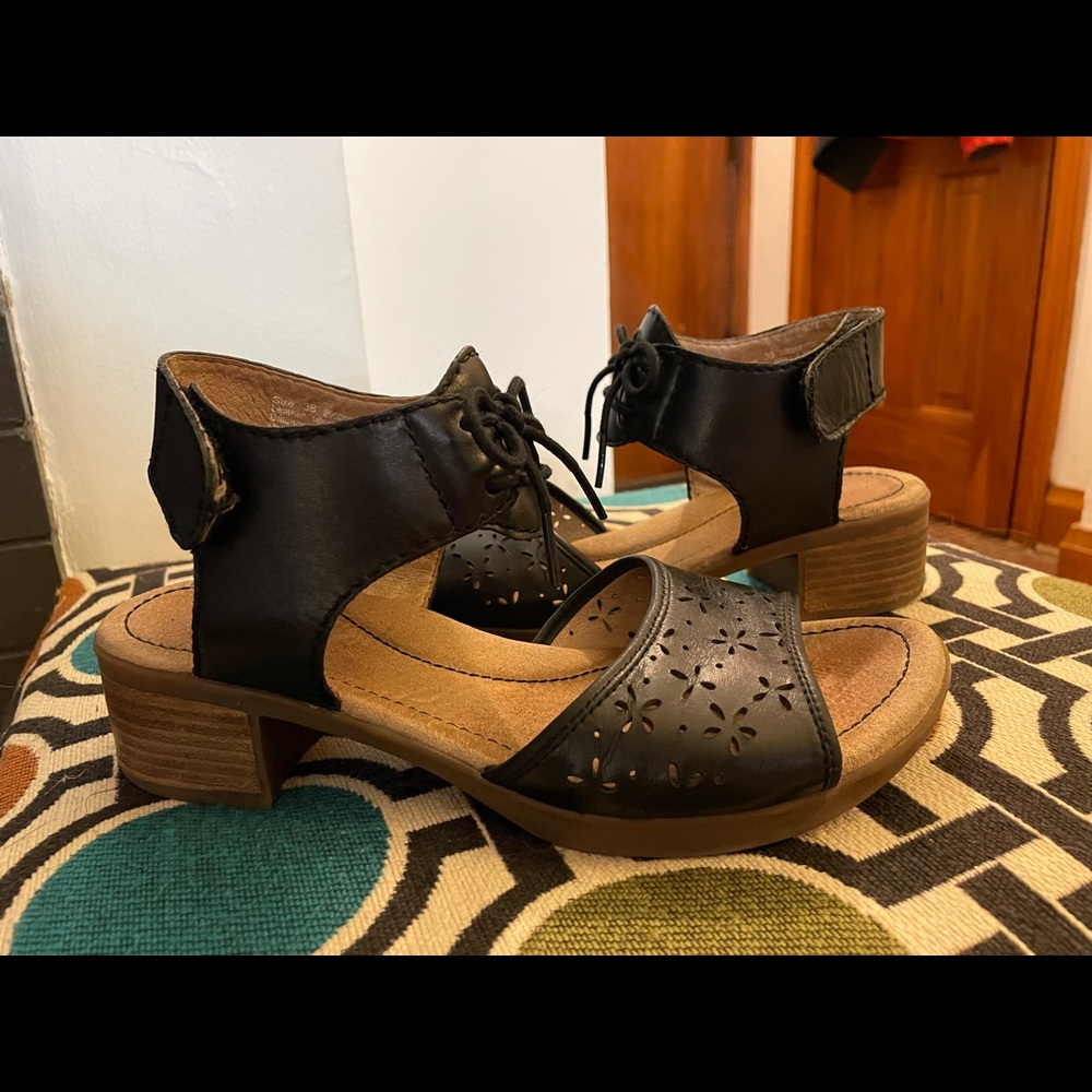 Black Dansko sandals
